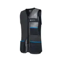 Beretta Men's Uniform Pro 2020 Shooting Vest Black/Blue Excell Right Hand XXL - Beretta