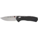 Buck Knives 791 Range Trail Worn Pocket Knife 3.375" Drop Point CPM MagnaCut Stonewashed Blade Aluminum Handle Black - Buck Knives