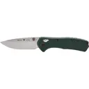 Buck Knives 791 Range Trail Worn Pocket Knife 3.375" Drop Point CPM MagnaCut Stonewashed Blade Aluminum Handle Green - Buck Knives