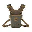 T&K Hunting Gear HellRidge Binocular Harness Ranger Green Medium with 1" Foam Insert - T&K Hunting Gear