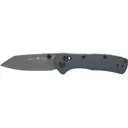 Buck Knives 797 Range Ops Pro Pocket Knife 3.375" Reverse Tanto 154CM Gray Cerakote Blade Nylon Handle Blue - Buck Knives