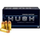 Freedom Munitions Hush Subsonic 10mm Auto Ammo 200 Grain Full Metal Jacket Box of 50 - Freedom Munitions
