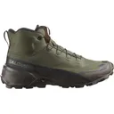 Salomon Cross Hike Tracker GTX Hiking Boots Synthetic Ranger Green/Earth Brown/Black Men's 9.5 D - Salomon