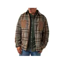 Burlebo Men's Montana Shirt Jacket Timber Brown Medium - Burlebo