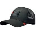 Hornady Men's Gadsden Flag H Trucker Hat Black One Size Fits Most - Hornady