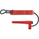 Wolfskrieger Teiwaz Rapid Chamber Flag Dust Cover AR-15 Rifle Red - Wolfskrieger