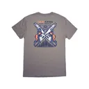 MeatEater Men's Walleye Saws Short Sleeve Crew Neck T Shirt Charcoal Heather XL - MeatEater