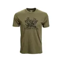 Vortex Optics Men's Midwest Species Core Logo Short Sleeve Crew Neck T Shirt Military Heather Medium - Vortex Optics