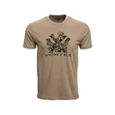 Vortex Optics Men's Midwest Species Core Logo Short Sleeve Crew Neck T Shirt Khaki Heather 2XL - Vortex Optics