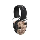Walker's Razor Slim Low Profile Electronic Ear Muffs Khaki Frog Skin Camo - Walkers Game Ear