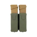 Haley Strategic Double Pistol Magazine Pouch with MP2 Insert Nylon Ranger Green - Haley Strategic