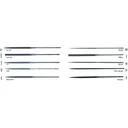 Nicholson Swiss Needle File Set Cut #2 12PK - Nicholson