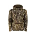 Drake Men's BMF Ultimate Wader Quarter Zip Hoodie Mossy Oak Original Shadowgrass Large - Drake