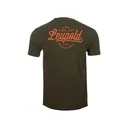 Leupold Men's Linear Script Short Sleeve Crew Neck T Shirt Deep Olive XL - Leupold