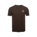Leupold Men's Optics Badge Short Sleeve Crew Neck T Shirt Black Coffee Large - Leupold