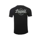 Leupold Men's Linear Script Short Sleeve Crew Neck T Shirt Black Large - Leupold