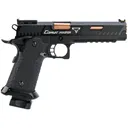STI JW3 2011 Airsoft Pistol 6mm BB Green Gas Powered Semi-Automatic Black - Stacatto 2011