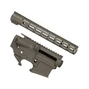 Andro Corp Industries ACI-15 Forged Receiver Set with 15" MLOK Handguard OD Green - Andro Corp Industries