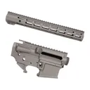 Andro Corp Industries ACI-15 Forged Receiver Set with 4.25" MLOK Handguard Tungsten - Andro Corp Industries