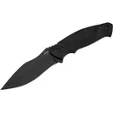 Boker Knives Advance Pro Fixed Blade Knife 4.45" Drop Point D2 Black Blade Polymer Handle Black - Boker Knives