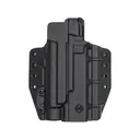 C&G Holsters Tactical OWB Holster Right Hand Glock 17, 19, 45, 47, 49 with Streamlight TLR-1HLX Kydex Black - C&G Holsters