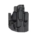 C&G Holsters Alpha IWB Holster Right Hand Glock 19, 23, 45 with Streamlight TLR-7A Kydex Black - C&G Holsters