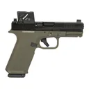Ruger RXM 9mm Luger Pistol 4" Barrel 17+1 Round Black Slide OD Green Grip OD Green Frame with Aimpoint COA - Ruger / Sturm, Ruger & Co.