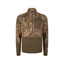 Drake Men's BMF EST Offset 1.0 Quarter Zip Shirt Mossy Oak Original Shadowgrass Large - Drake