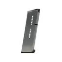 Wilson Combat Magazine 47 Series with Low Profile Steel Base Pad 1911 Government, Commander 45 ACP 7-Round Stainless Steel - Wilson Combat