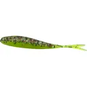 BoneHead Tackle Minnow Grub Confetti Chartreuse - Bonehead Tackle