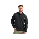 Nomad Men's Statesman Snap Sweater Volcanic Ash Heather Medium - Nomad