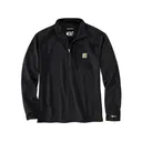 Carhartt Men's Force Relaxed Fit Quarter Zip Shirt Black 2XL - Carhartt