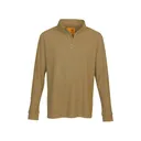 Browning Men's Shallow Creek Quarter Zip Shirt Tan XL - Browning