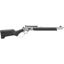 Marlin 1894 Trapper Lever Action Rifle 44 Remington Magnum 16.17" Stainless Threaded Barrel Stainless Frame Black Adjustable Stock - Marlin Firearms