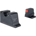 Trijicon HD XR Suppressor Height Night Sight Set for M&P C.O.R.E, M&P M2.0 Orange Rear Front Outline - Trijicon
