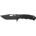 SOG SEAL FX Fixed Blade Knife 4.3" Clip Point CPM S35VN Black Cerakote Blade Glass Reinforced Nylon (GRN) Handle Black - SOG Knives