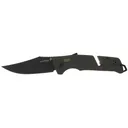 SOG Trident AT Pocket Knife 3.7" Clip Point Cryo D2 Titanium Nitride Blade Glass Reinforced Nylon (GRN) Handle Olive Drab - SOG Knives