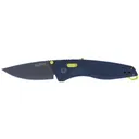 SOG Aegis AT Assisted Opening Pocket Knife 3.1" Drop Point D2 Titanium Nitride Blade Glass Reinforced Nylon (GRN) Handle Indigo/Acid - SOG Knives
