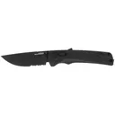 SOG Flash AT Assisted Opening Pocket Knife 3.45" Partially Serrated Drop Point D2 Titanium Nitride Blade Glass Reinforced Nylon (GRN) Handle Blackout - SOG Knives