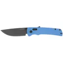 SOG Flash AT Assisted Opening Pocket Knife 3.45" Drop Point D2 Titanium Nitride Blade Glass Reinforced Nylon (GRN) Handle Cyan - SOG Knives