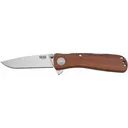 SOG Twitch Assisted Opening Pocket Knife 2.68" Drop Point AUS-8 Satin Blade Rosewood Handle Brown - SOG Knives