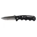 SOG Kilowatt Pocket Knife 3.4" Clip Point AUS-8 Satin Blade Glass Reinforced Nylon (GRN) Handle Black - SOG Knives