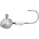 Z-Man Ball Headz 3/16oz Round Ball Jighead #1/0 Gray - Z-Man