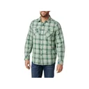 5.11 Men's Gunner Plaid Long Sleeve Shirt Desert Sage Plaid Large - 5.11 Tactical