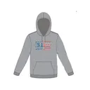 5.11 Men's USA Frame Hoodie Heather Gray 2XL - 5.11 Tactical