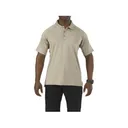 5.11 Men's Performance  Short Sleeve Polo Shirt Silver Tan 3XL - 5.11 Tactical