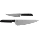 White River Knives Liong Mah 2 Knife Chef Set Black G-10 - White River Knives