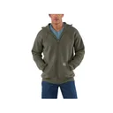 Carhartt Men's Loose Fit Midweight Full Zip Hoodie Moss Medium - Carhartt