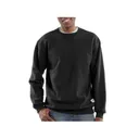 Carhartt Men's Midweight Crewneck Sweatshirt Cotton/Polyester Black XL Regular - Carhartt