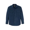 Filson Men's Moleskin Seattle Shirt Blue Medium - Filson